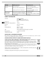 Preview for 26 page of ECG CDR 777 USB BLACK/WHITE Instruction Manual