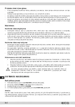 Предварительный просмотр 84 страницы ECG CDR 800 Instruction Manual