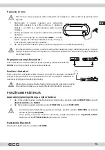 Предварительный просмотр 15 страницы ECG CDR 888 USB Instruction Manual