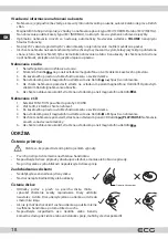 Предварительный просмотр 18 страницы ECG CDR 888 USB Instruction Manual