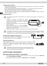 Предварительный просмотр 24 страницы ECG CDR 888 USB Instruction Manual