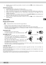 Предварительный просмотр 47 страницы ECG CDR 888 USB Instruction Manual