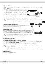 Предварительный просмотр 53 страницы ECG CDR 888 USB Instruction Manual