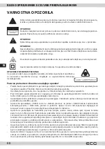 Предварительный просмотр 68 страницы ECG CDR 888 USB Instruction Manual