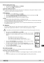 Предварительный просмотр 127 страницы ECG CDR 888 USB Instruction Manual