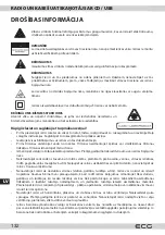 Предварительный просмотр 132 страницы ECG CDR 888 USB Instruction Manual