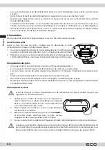 Предварительный просмотр 68 страницы ECG CDR 999 DAB Instruction Manual