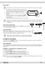 Предварительный просмотр 95 страницы ECG CDR 999 DAB Instruction Manual