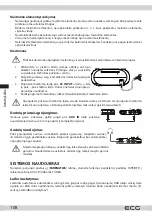 Предварительный просмотр 108 страницы ECG CDR 999 DAB Instruction Manual