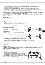 Предварительный просмотр 141 страницы ECG CDR 999 DAB Instruction Manual