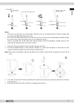 Предварительный просмотр 7 страницы ECG Chop&Cut SP 4015 Instruction Manual