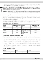 Предварительный просмотр 16 страницы ECG Chop&Cut SP 4015 Instruction Manual