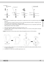 Предварительный просмотр 43 страницы ECG Chop&Cut SP 4015 Instruction Manual