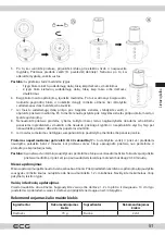 Предварительный просмотр 51 страницы ECG Chop&Cut SP 4015 Instruction Manual