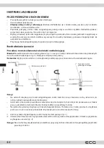 Предварительный просмотр 64 страницы ECG Chop&Cut SP 4015 Instruction Manual