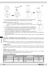 Предварительный просмотр 86 страницы ECG Chop&Cut SP 4015 Instruction Manual