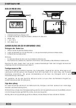 Предварительный просмотр 19 страницы ECG DH 010 Instruction Manual