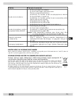 Предварительный просмотр 71 страницы ECG DPF 8010 B Operating Manual