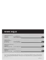 Предварительный просмотр 120 страницы ECG DPF 8010 B Operating Manual