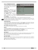 Предварительный просмотр 46 страницы ECG DVP 7709 WHITE Instruction Manual