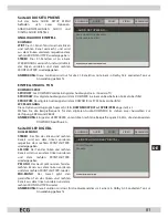 Предварительный просмотр 81 страницы ECG DVP 7709 WHITE Instruction Manual