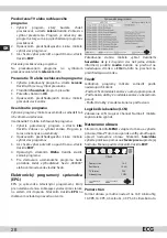 Предварительный просмотр 28 страницы ECG DVP 9909 Instruction Manual