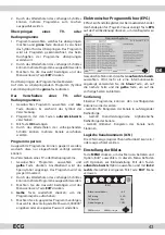 Предварительный просмотр 43 страницы ECG DVP 9909 Instruction Manual