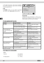 Предварительный просмотр 46 страницы ECG DVP 9909 Instruction Manual