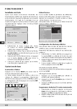 Предварительный просмотр 58 страницы ECG DVP 9909 Instruction Manual