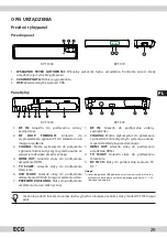 Предварительный просмотр 29 страницы ECG DVT 1350 HD PVR Instruction Manual