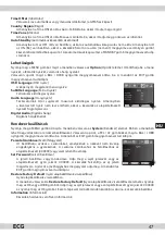 Предварительный просмотр 47 страницы ECG DVT 1350 HD PVR Instruction Manual