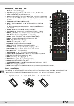 Предварительный просмотр 54 страницы ECG DVT 1350 HD PVR Instruction Manual