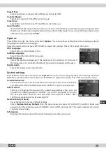 Предварительный просмотр 59 страницы ECG DVT 1350 HD PVR Instruction Manual