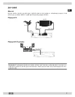 Предварительный просмотр 7 страницы ECG DVT 980 HD DVB-T Instruction Manual