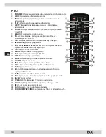 Предварительный просмотр 40 страницы ECG DVT 980 HD DVB-T Instruction Manual