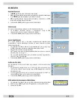 Предварительный просмотр 65 страницы ECG DVT 980 HD DVB-T Instruction Manual