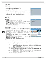 Предварительный просмотр 66 страницы ECG DVT 980 HD DVB-T Instruction Manual