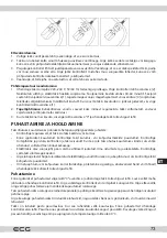 Предварительный просмотр 73 страницы ECG ED 14026 Instruction Manual