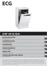 Preview for 1 page of ECG EDF 4516 QA+ Instruction Manual