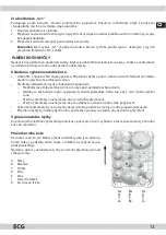 Preview for 13 page of ECG EDF 4516 QA+ Instruction Manual