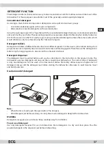 Предварительный просмотр 57 страницы ECG EDF 4516 QA+ Instruction Manual