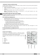 Предварительный просмотр 82 страницы ECG EDF 4516 QA+ Instruction Manual