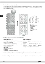 Предварительный просмотр 84 страницы ECG EDF 4516 QA+ Instruction Manual