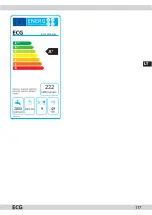 Предварительный просмотр 117 страницы ECG EDF 4516 QA+ Instruction Manual