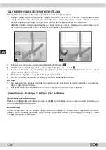 Предварительный просмотр 124 страницы ECG EDF 4516 QA+ Instruction Manual