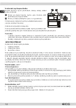 Предварительный просмотр 12 страницы ECG EDF 4526 QWA++ Instruction Manual