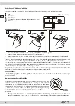 Предварительный просмотр 32 страницы ECG EDF 4526 QWA++ Instruction Manual