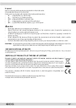 Предварительный просмотр 67 страницы ECG EDF 4526 QWA++ Instruction Manual