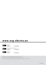 Предварительный просмотр 72 страницы ECG EDF 4526 QWA++ Instruction Manual