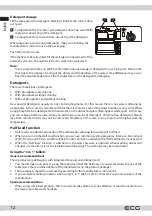 Preview for 12 page of ECG EDF 4527 QWA++ Instruction Manual